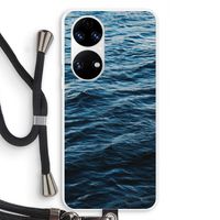 Oceaan: Huawei P50 Transparant Hoesje met koord
