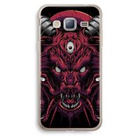 Hell Hound and Serpents: Samsung Galaxy J3 (2016) Transparant Hoesje Hell Hound and Serpents: Samsung Galaxy J3 (2016) Transparant Hoesje