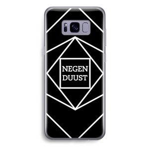 Negenduust geometrisch: Samsung Galaxy S8 Plus Transparant Hoesje
