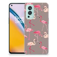OnePlus Nord 2 5G TPU Hoesje Flamingo - thumbnail