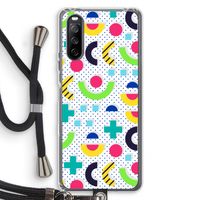 8-bit N°1: Sony Sony Xperia 10 III Transparant Hoesje met koord