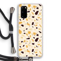 Terrazzo N°13: Samsung Galaxy S20 Transparant Hoesje met koord