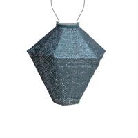 Diamond dia. 28 cm Lace grijs blauw lampion - Lumiz Diamond dia. 28 cm Lace grijs blauw lampion - Lumiz