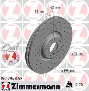 Remschijf SPORT REMSCHIJF COAT Z 150294852