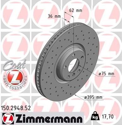 Remschijf SPORT REMSCHIJF COAT Z 150294852