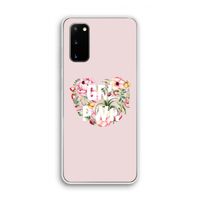 GRL PWR Flower: Samsung Galaxy S20 Transparant Hoesje