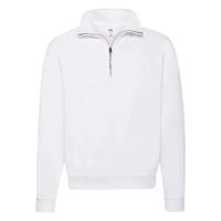 SWEATSHIRT FRUIT OF THE LOOM CLASSIC ZIP NECK ADULT