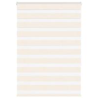 VidaXL Zebra blind 105x150cm stofbreedte 100,9cm polyester marmerbeige