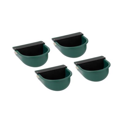Waterbakken - 4 stuks - 2,8 liter - kunststof - kleppendeksel