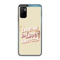 Pizza is the answer: Xiaomi Poco M3 Pro 5G Transparant Hoesje