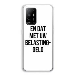 Belastinggeld: Oppo A94 5G Transparant Hoesje