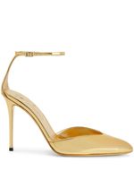 Giuseppe Zanotti escarpins Alenee 105 mm en cuir - Or