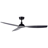 Lucci AIR Moto Plafondventilator 28 W (Ø x h) 132 cm x 280 mm Zwart Met afstandsbediening