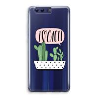 I love cacti: Honor 9 Transparant Hoesje