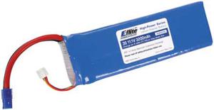 E-Flite - 11.1V 3200mAh 3S 20C LiPo Battery: EC3 (EFLB32003S)