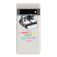 Smile: Google Pixel 6 Pro Transparant Hoesje