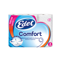 Edet Comfort 3Laags Toiletpapier 6 Rollen bij Jumbo - thumbnail