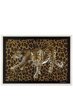 Dolce & Gabbana lot de 36 sets de table Leopard - Marron