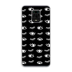 Eye pattern #3: Xiaomi Redmi Note 9 Pro Transparant Hoesje