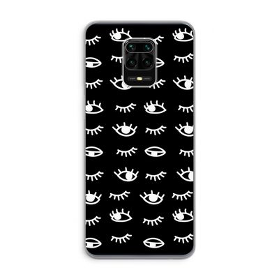Eye pattern #3: Xiaomi Redmi Note 9 Pro Transparant Hoesje
