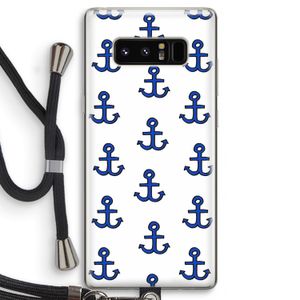 Ankers: Samsung Galaxy Note 8 Transparant Hoesje met koord