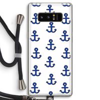 Ankers: Samsung Galaxy Note 8 Transparant Hoesje met koord