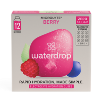 Waterdrop Microlyte Berry Electrolyte Hydration Cubes