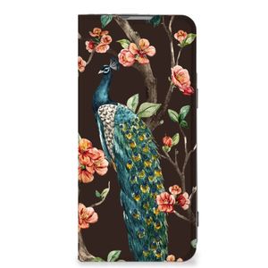 OnePlus Nord 2T Hoesje maken Pauw met Bloemen