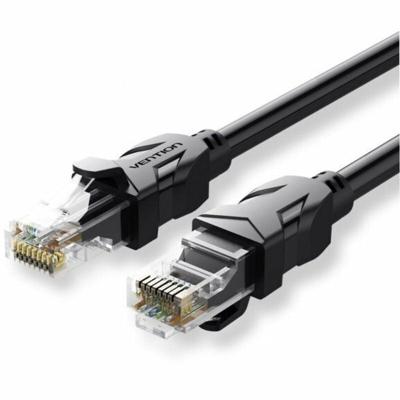 Stevige UTP-netwerkkabel Cat6 Vention IBEBV Zwart 40 m