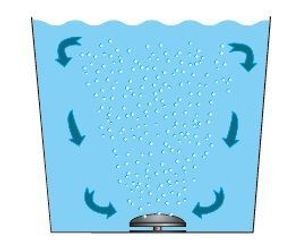 Europond Spindrifter Vijverbeluchter - Robuuste Pond Aerator met RVS Voet voor Optimale Zuurstofverdeling