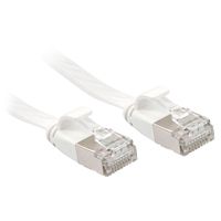 LINDY 47545 RJ45 Netwerkkabel, patchkabel CAT 6A U/FTP 10.00 m Wit 1 stuk(s)