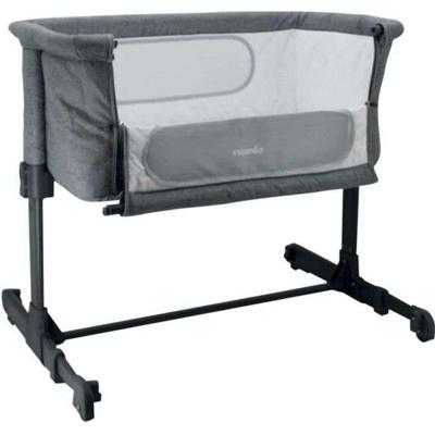 NANIA Grijs Cododo bed verstelbaar 5 hoogtes mogelijk - matras 4 cm