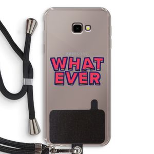 Whatever: Samsung Galaxy J4 Plus Transparant Hoesje met koord