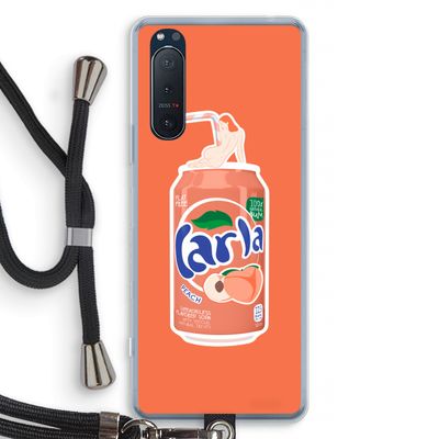 S(peach)less: Sony Xperia 5 II Transparant Hoesje met koord