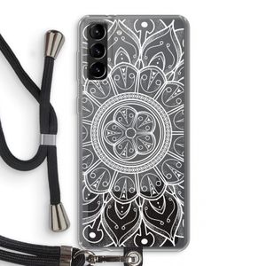 Roses Are Red: Samsung Galaxy S21 Plus Transparant Hoesje met koord