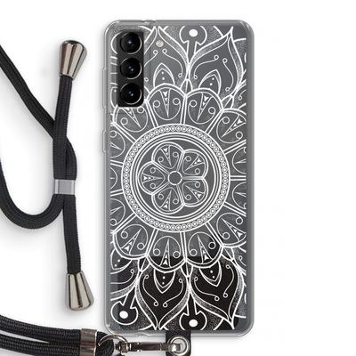 Roses Are Red: Samsung Galaxy S21 Plus Transparant Hoesje met koord