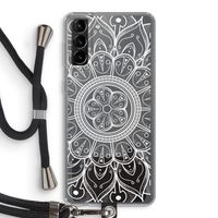 Roses Are Red: Samsung Galaxy S21 Plus Transparant Hoesje met koord