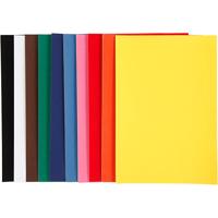 Creativ Company Velour papier kleur a4, 10 vellen