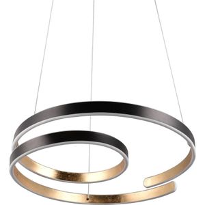 Hanglamp Marnie zwart-goud incl. 1x SMD 65W