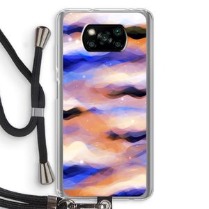 Donkere Wolken: Xiaomi Poco X3 Pro Transparant Hoesje met koord