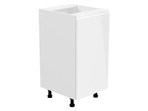 Keukenkast ASPAS 1 deur links 40 cm wit/hoogglans wit