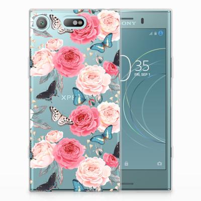 Sony Xperia XZ1 Compact | TPU Case | Butterfly Roses Sony Xperia XZ1 Compact | TPU Case | Butterfly Roses