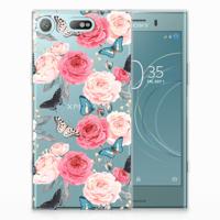 Sony Xperia XZ1 Compact | TPU Case | Butterfly Roses