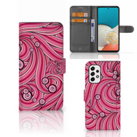 Samsung Galaxy A53 Hoesje Swirl Pink - thumbnail