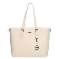 Charm London Birmingham Shopper 15,6"-Crème White