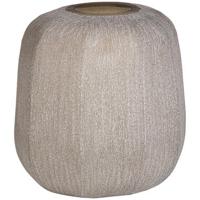 Vaas Bolia - zandkleur - 24xØ23 cm - Leen Bakker