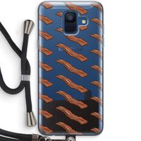 Bacon to my eggs #2: Samsung Galaxy A6 (2018) Transparant Hoesje met koord