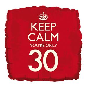 Keep calm youre 30 ballon   -