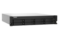QNAP TS-832PXU NAS Rack (2U) Ethernet LAN Zwart AL324 - thumbnail