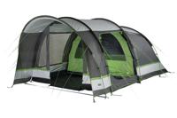 High Peak Brixen 5.0 Koepeltent 5 persoon/personen Zwart, Groen, Grijs - thumbnail